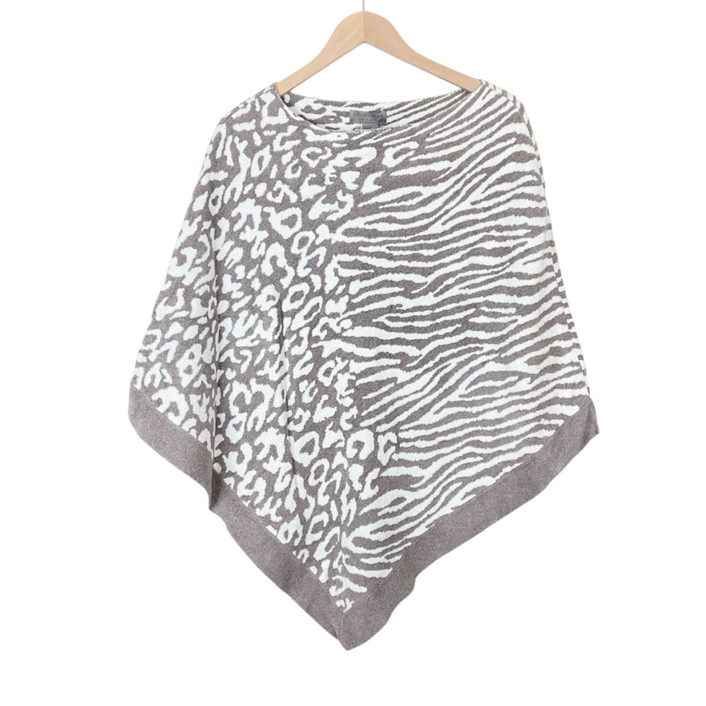 Barefoot Dreams Cozychic Ultra Lite Ocean Breeze Poncho One Size